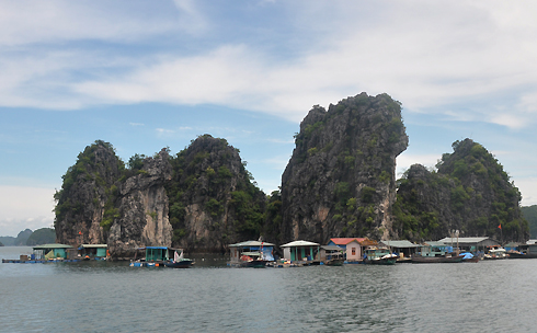Life of fishing village among the world heritage site